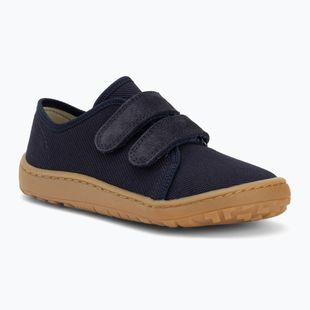 Detské barefoot topánky Froddo Canvas dark blue