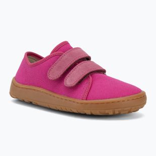 Detské barefoot topánky Froddo Canvas fuchsia