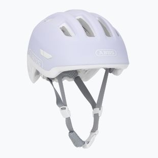 Detská cyklistická prilba ABUS Smiley 3.0 ACE LED pure lavender