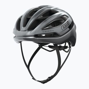 Cyklistická prilba ABUS Taipan graphite silver