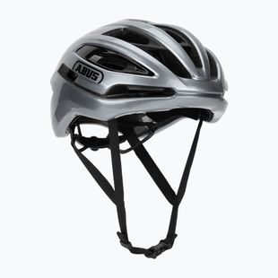 Cyklistická prilba ABUS Taipan LED graphite silver