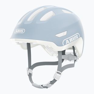 Detská cyklistická prilba ABUS Smiley 3.0 ACE LED pure aqua