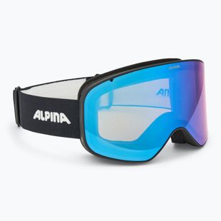 Lyžiarske okuliare Alpina Slope Q-Lite black matt/blue