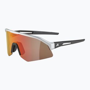 Slnečné okuliare Alpina Sonic Q-Lite hliníkový mat/zelené zrkadlo