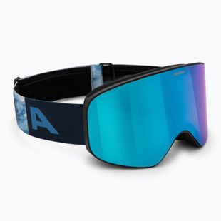 Detské lyžiarske okuliare Alpina Fernie Q-Lite black/blue matt