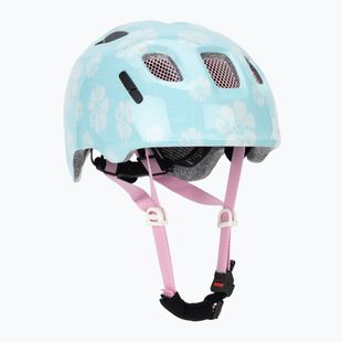 Detská cyklistická prilba Alpina Ximo 2 Jr aqua rose flower gloss