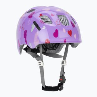 Detská cyklistická prilba Alpina Ximo 2 Jr purple hearts gloss