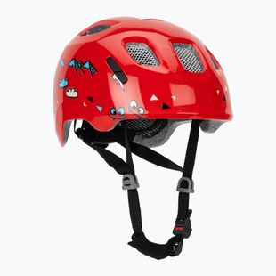 Detská cyklistická prilba Alpina Ximo 2 Jr red smile gloss
