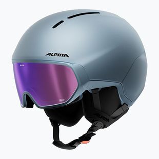 Lyžiarska prilba Alpina Vizzard Q-Lite ice blue matt