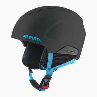 Detská lyžiarska prilba Alpina Pizi black blue matt