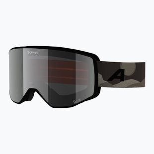 Lyžiarske okuliare Alpina Venet Q-Lite coj black/brown matt