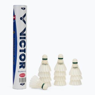 VICTOR Master Ace bedmintonové raketky 12 ks biele 100005