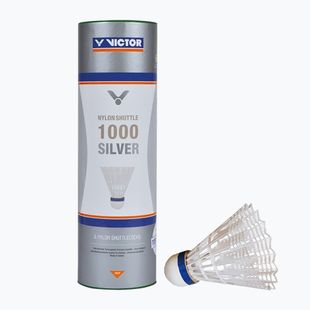 Badmintonové košíky VICTOR Nylonshuttle 1000 slow white