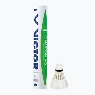 Badmintonové loptičky VICTOR Champion No 1 12 ks white
