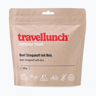 Travellunch lyofilizované potraviny Hovädzie mäso s ryžou a zeleninou 125 g
