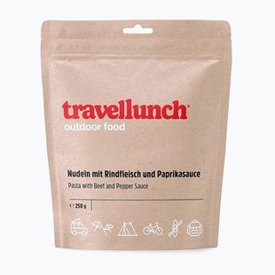 Mrazom sušené potraviny travellunch Pasta v paprikovej omáčke s hovädzím mäsom 250 g