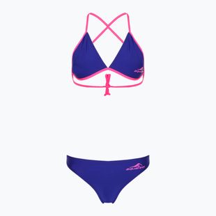 Dvojdielne plavky aquafeel Sun Bikini blue pink flames