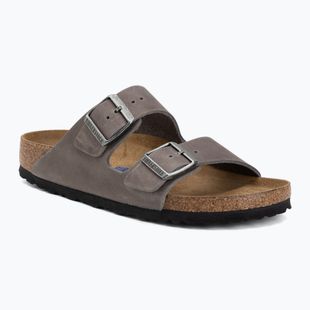Šľapky BIRKENSTOCK Arizona Soft Footbed Oiled Leather Narrow iron