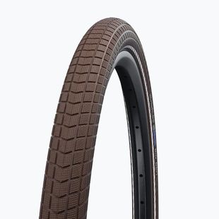 SCHWALBE Little Big Ben Race K-Guard SBC 28 x 1.50 hnedý reflexný plášť na bicykel