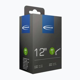 SCHWALBE AV 1 12 x 1,75-2,10 / 40 mm cyklistická duša čierna