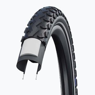 Bicyklová pneumatika SCHWALBE Land Cruiser Plus Puncture Guard Green Compound 28 x 2.00 black reflex
