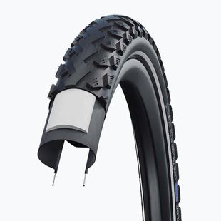 Bicyklová pneumatika SCHWALBE Land Cruiser Plus Puncture Guard Green Compound 28 x 1.60 black reflective