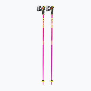 Lyžiarske palice LEKI Spitfire 3D neon magenta/neon yellow/berry
