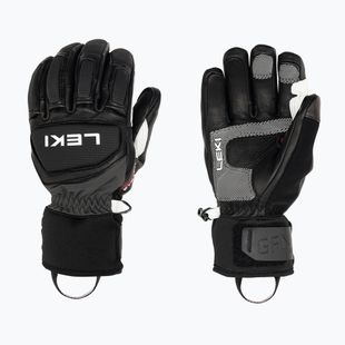Pánske lyžiarske rukavice LEKI Griffin Pro 3D black/white