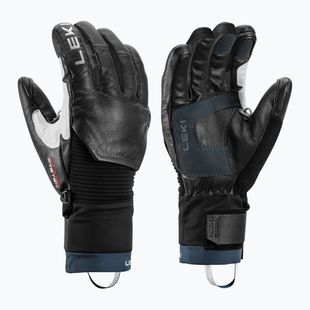Pánske lyžiarske rukavice LEKI Hevon Pro 3D black/navy