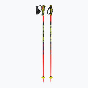 Detské lyžiarske palice LEKI WCR Evo Lite SL TR bright red/black/neon yellow
