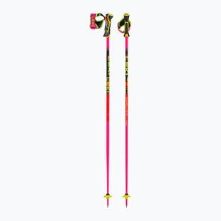 Detské lyžiarske palice LEKI WCR Pro Lite SL TR neon pink/black/neon yellow