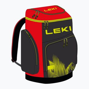 Lyžiarsky batoh LEKI Skiboot Bag WCR 85 l bright red/black/neon yellow