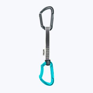 Expreska lezecká EDELRID Pure Set II 18 cm slate-icemint
