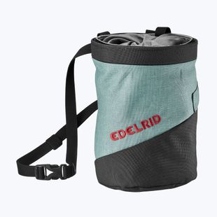 Vrecúško na magnézium EDELRID Chalk Bag Splitter Twist ocean grey