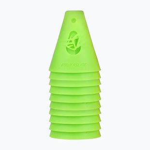 Powerslide CONES 10-pack slalomové kužele zelené 908009