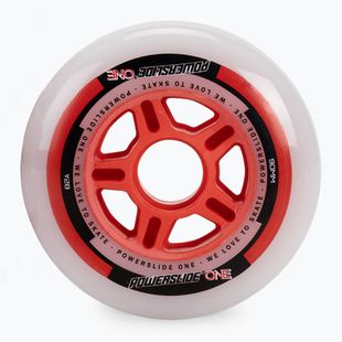 Powerslide PS One Spacer/Bearings kolieska pre kolieskové korčule 8 ks. 90mm/82A biela 905304