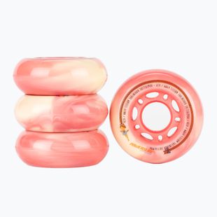 Powerslide Princess Girls Wheel 64 4-pack pink 905315 kolieska na kolieskové korčule