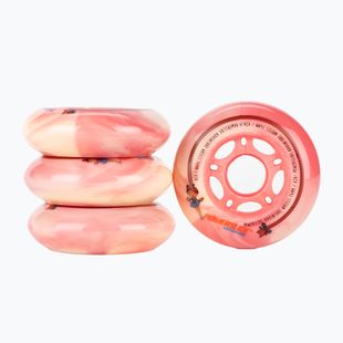 Powerslide Princess Girls Wheel 76 4-pack pink 905317 kolieska na kolieskové korčule