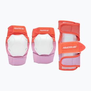Sada chráničov Powerslide Standard Set red/pink