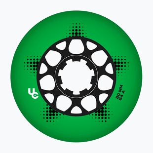 Kolieska na kolieskové korčule UNDERCOVER WHEELS Team Pro 80 mm/84A 4 pcs. green