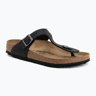 Šľapky BIRKENSTOCK Gizeh Oiled Leather black