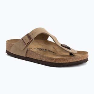 Šľapky BIRKENSTOCK Gizeh Oiled Leather tabacco brown