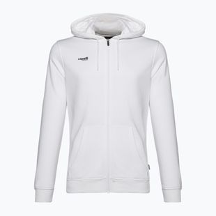 Pánska mikina Capelli Basics Adult Zip Hoodie Football Sweatshirt white