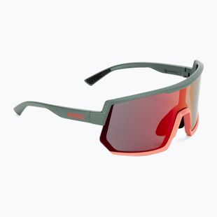 Cyklistické okuliare UVEX Sportstyle 235 moss grapefruit mat/mirror red 53/3/003/7316