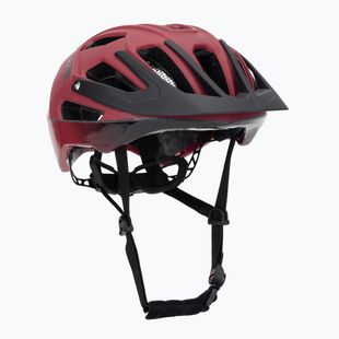 Cyklistická prilba UVEX Quatro CC červená/čierna matná