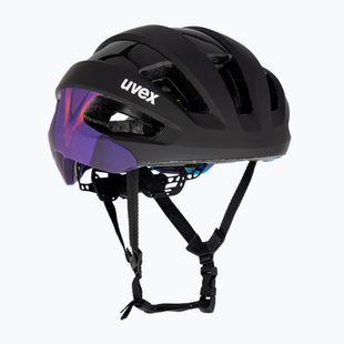 Cyklistická prilba UVEX Rise Pro MIPS black/galaxy matt