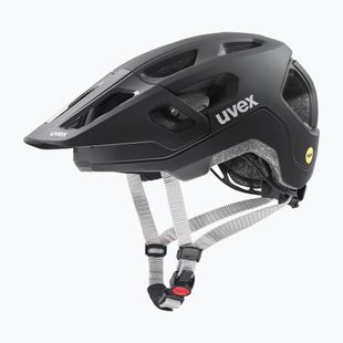 Detská cyklistická prilba UVEX React MIPS Jr black matte