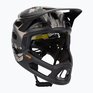 Cyklistická prilba UVEX Revolt MIPS oak brown/orange matt