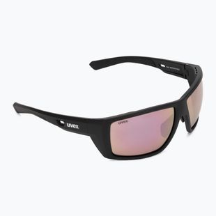 Slnečné okuliare UVEX Mtn Venture CV black matt/mirror pink
