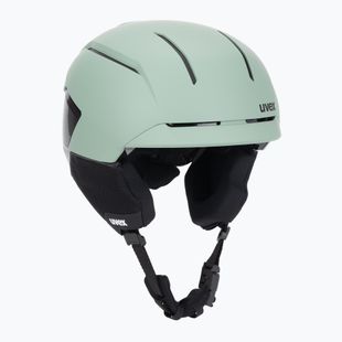 Lyžiarska prilba UVEX Levitate MIPS oxid green/black matt